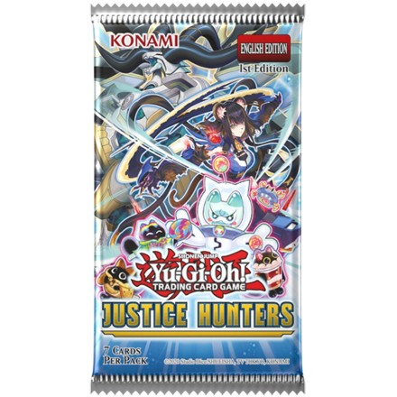 Yu-Gi-Oh Justice Hunters Booster Display-Φακελάκι(KON192733)