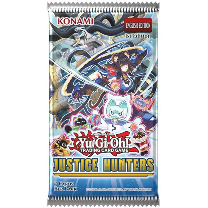 Yu-Gi-Oh Justice Hunters Booster Display-Φακελάκι(KON192733)