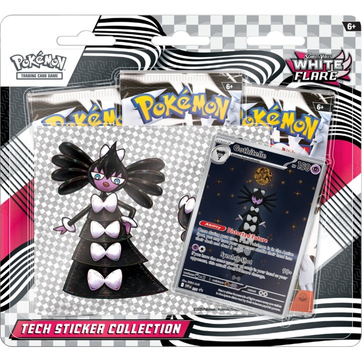 Pokemon SV10.5 White Flare Tech Sticker Collection(Gothitelle)