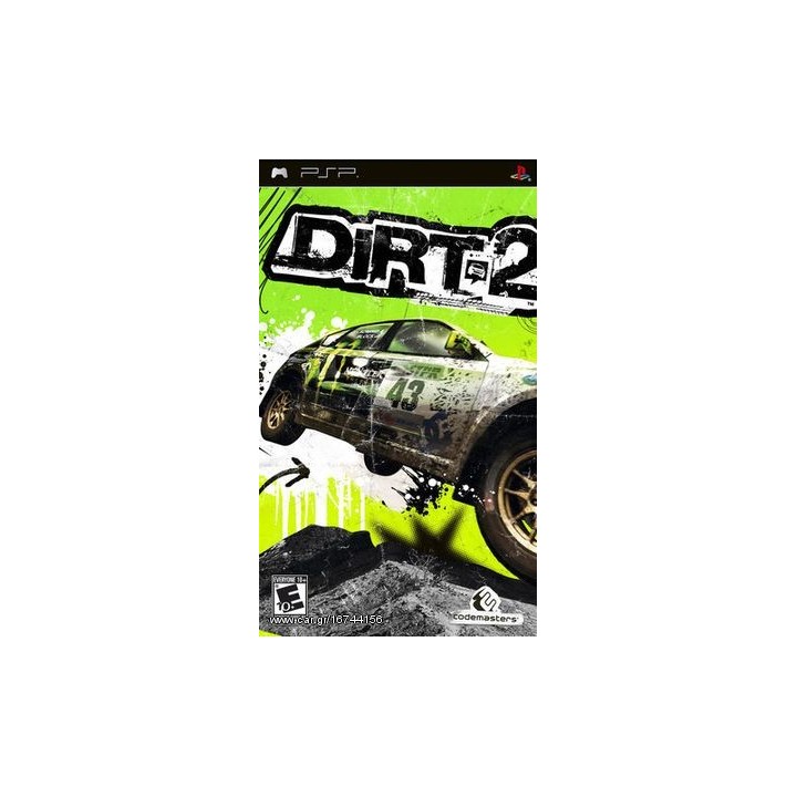 Colin Mcrae Dirt 2 PSP Games Used-Μεταχειρισμένο