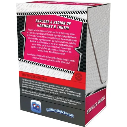 Pokemon SV10.5 White Flare Booster Bundle