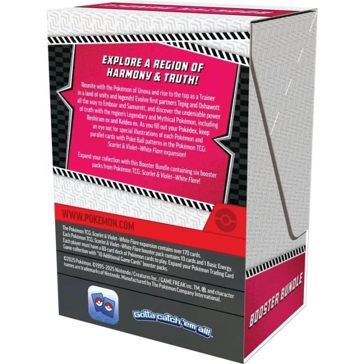 Pokemon SV10.5 White Flare Booster Bundle