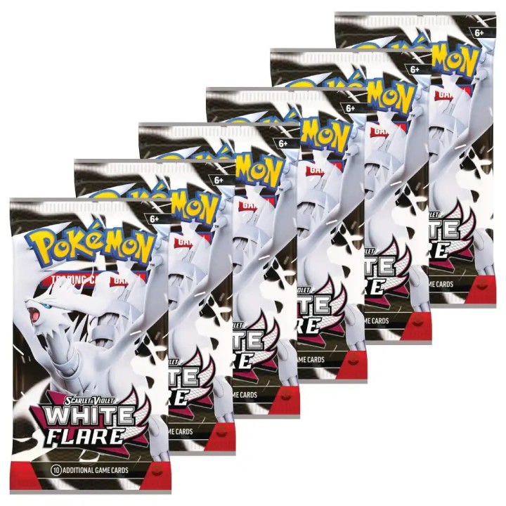 Pokemon SV10.5 White Flare Booster Bundle