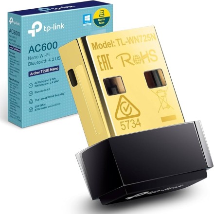 TP-Link AC600 Nano Dual Band Wi-Fi Bluetooth 4.2 USB Adapter