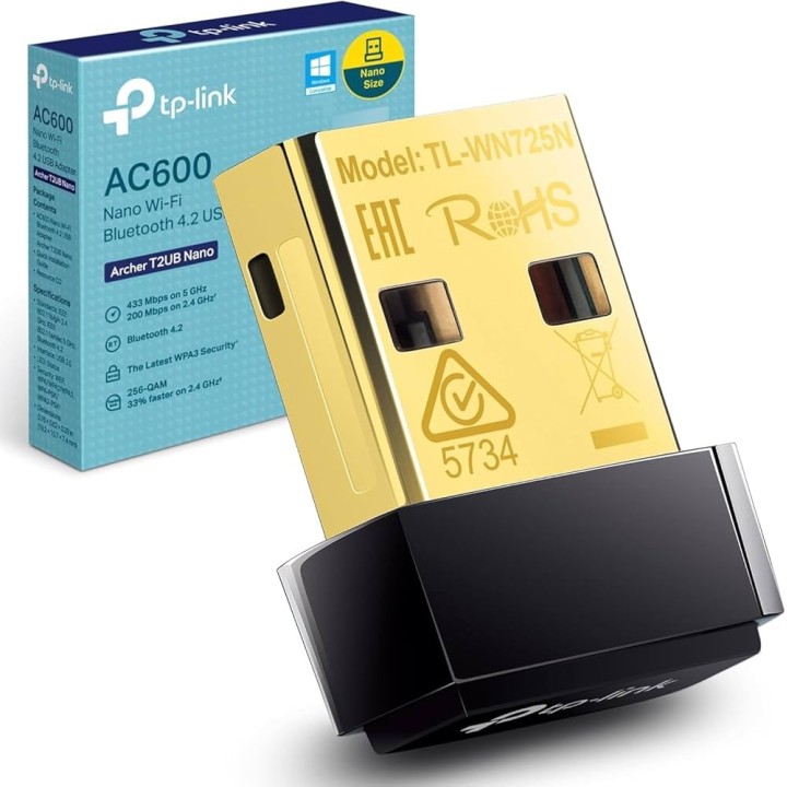 TP-Link AC600 Nano Dual Band Wi-Fi Bluetooth 4.2 USB Adapter