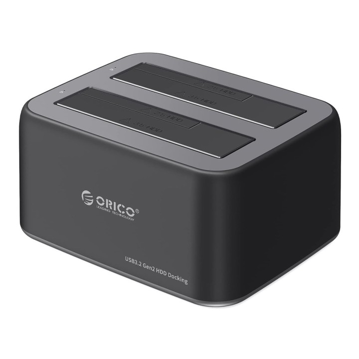 Orico Docking Station για 2 Σκληρούς Δίσκους SATA 2.5" / 3.5" με σύνδεση USB-C (6829C3-V1)