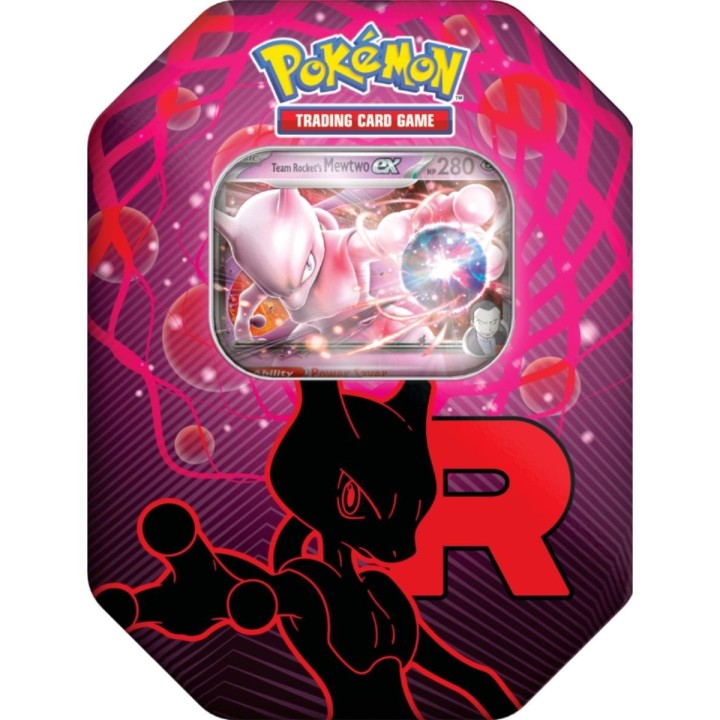 Pokemon TCG - Team Rocket: Mewtwo EX Tin