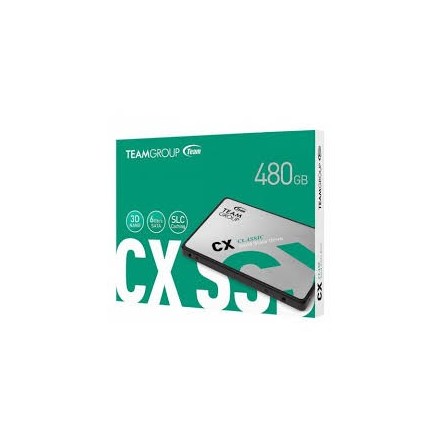 TeamGroup Δίσκος SSD 480GB CX1 SATA III 2.5  (T253X5480G0C101) (TEGT253X5480G0C101)