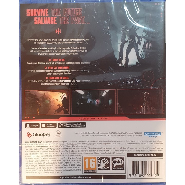 Cronos: The New Dawn PS5 Game