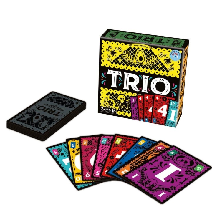 Επιτραπέζιο Παιχνίδι Trio για 3-6 Παίκτες 8+ Ετών Kaissa(KA115487)