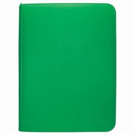 Ultra Pro 9-Pocket Zippered Pro-Binder - Green(REM15901)