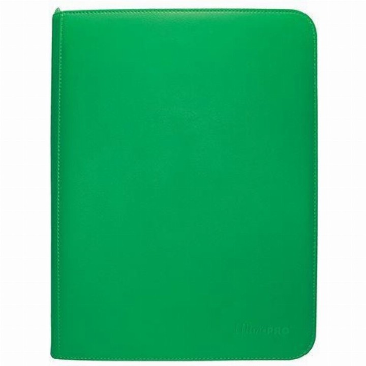 Ultra Pro 9-Pocket Zippered Pro-Binder - Green(REM15901)