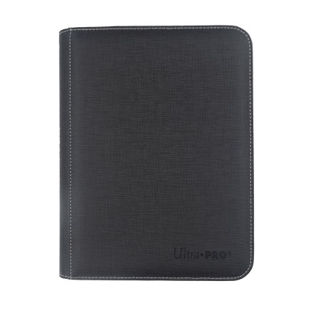 Ultra Pro 4-pocket Zippered Premium Pro-binder Toploader Black 1τμχ(REM16219)