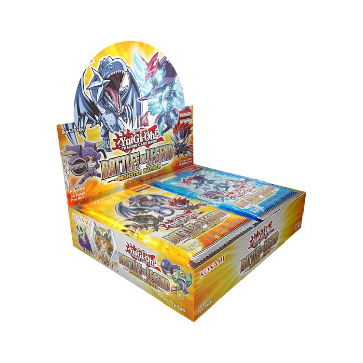Yu-gi-oh Battle Legends Monster Mayhem Booster 1 Τμχ (KON191996)