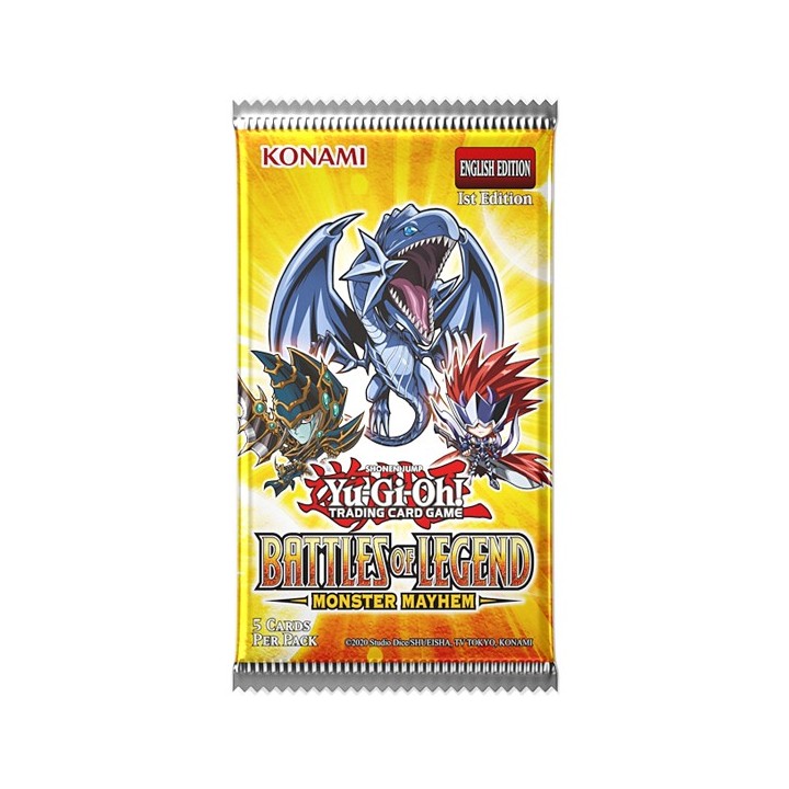 Yu-gi-oh Battle Legends Monster Mayhem Booster 1 Τμχ (KON191996)