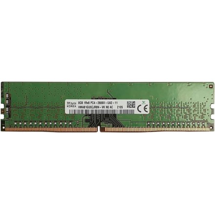 Hynix 8GB PC4-21300 DDR4-2666MHz 288-Pin DIMM 1.2V Memory RAM Module (HMA81GU6CJR8N-VK)