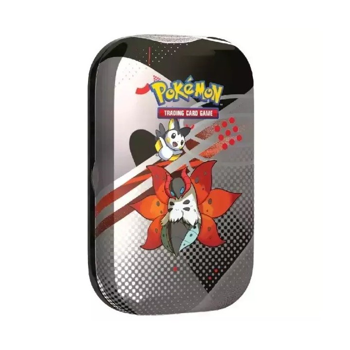 Pokémon SV10.5 Φακελάκια Black Bolt & White Flare Unova Mini Tin (Volcarona & Emolga)