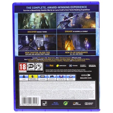 Rise of the Tomb Raider 20 Year Celebration PS4 GAMES Used-Μεταχειρισμένο