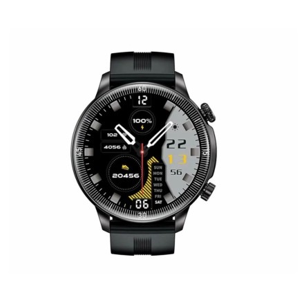Hoco Y35 Smartwatch με Οθόνη IPS 1.46 IP67, Δυνατότητα Κλήσεων & Παλμογράφο (Μαύρο)