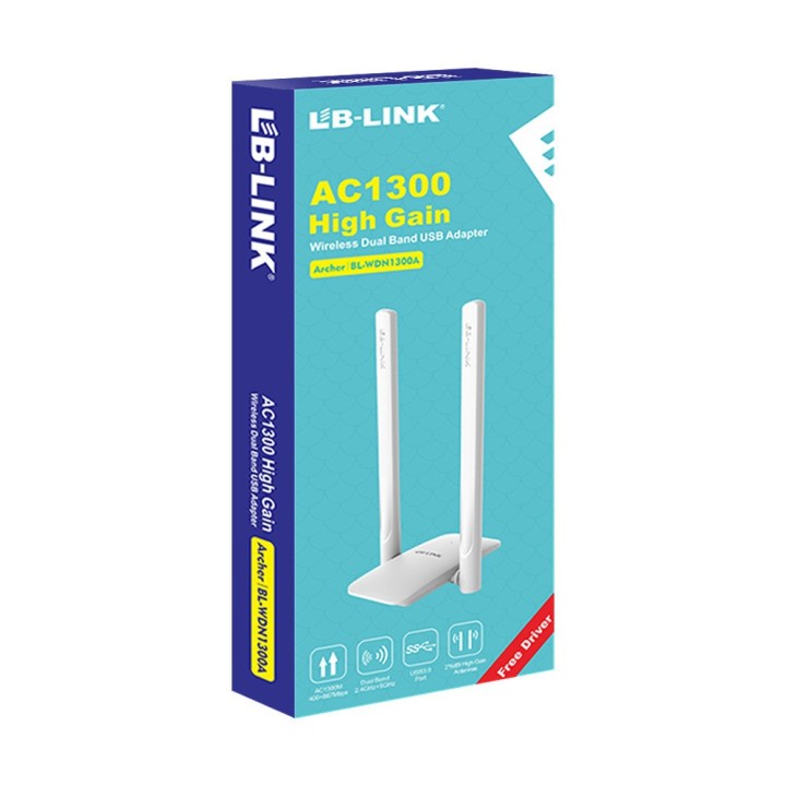 LB-Link BL-WDN1300A Ασύρματος USB Αντάπτορας Δικτύου 1300Mbps