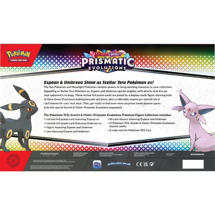 Pokemon SV8.5 Prismatic Evolutions Premium Figure Collection