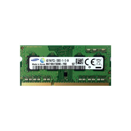 Samsung M471B5173DB0-YK0 4 GB Sodim RAM Memory (4 GB/DDR3L 1600 MHz) Green