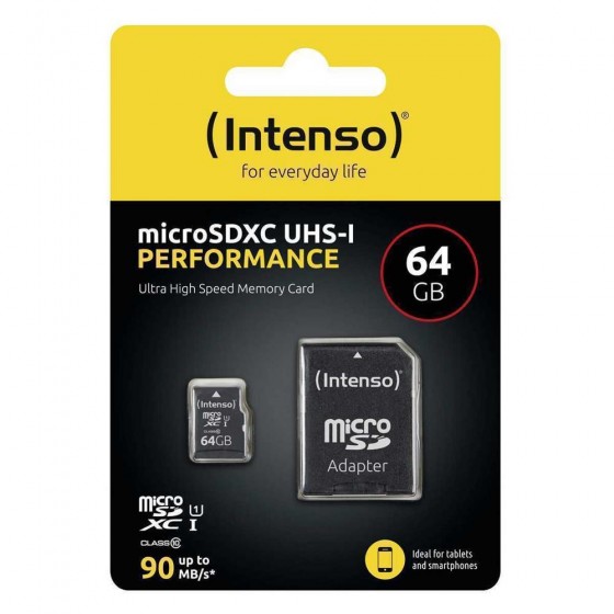 Intenso microSD-Card Class10 UHS-I 64GB (3424490)
