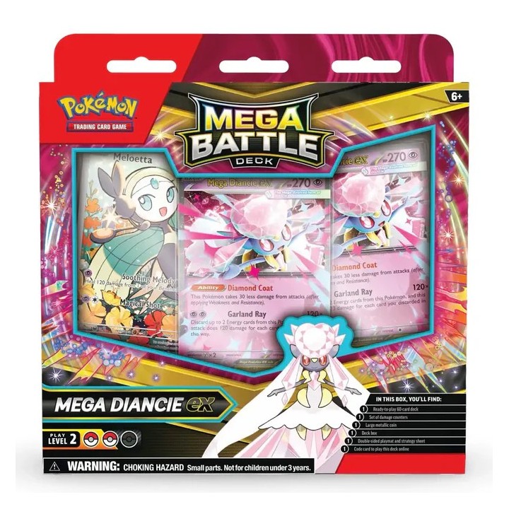 Pokemon Mega Diancie ex Rival Battle Deck