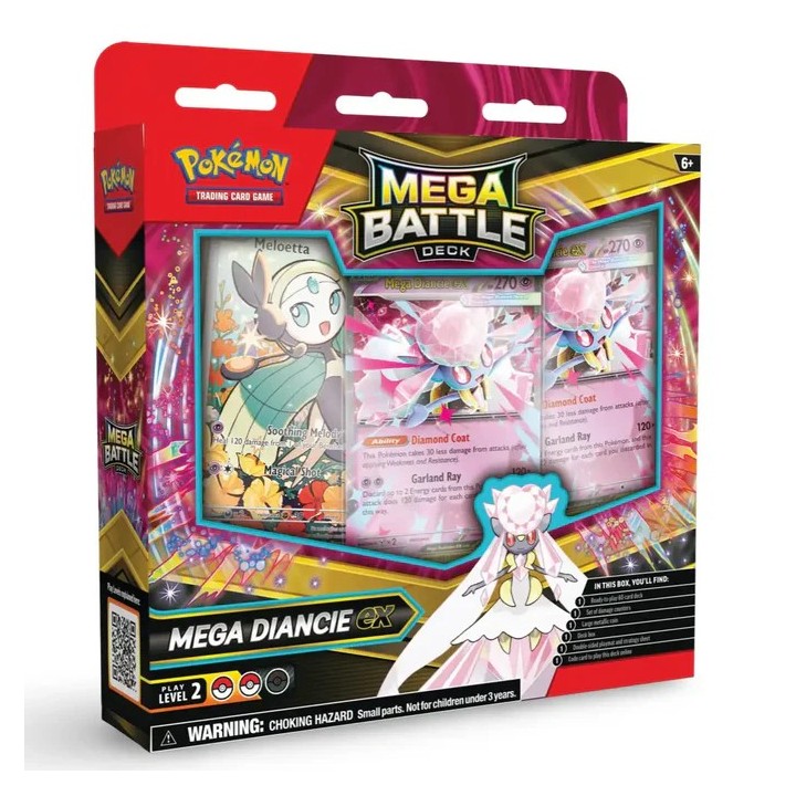 Pokemon Mega Diancie ex Rival Battle Deck