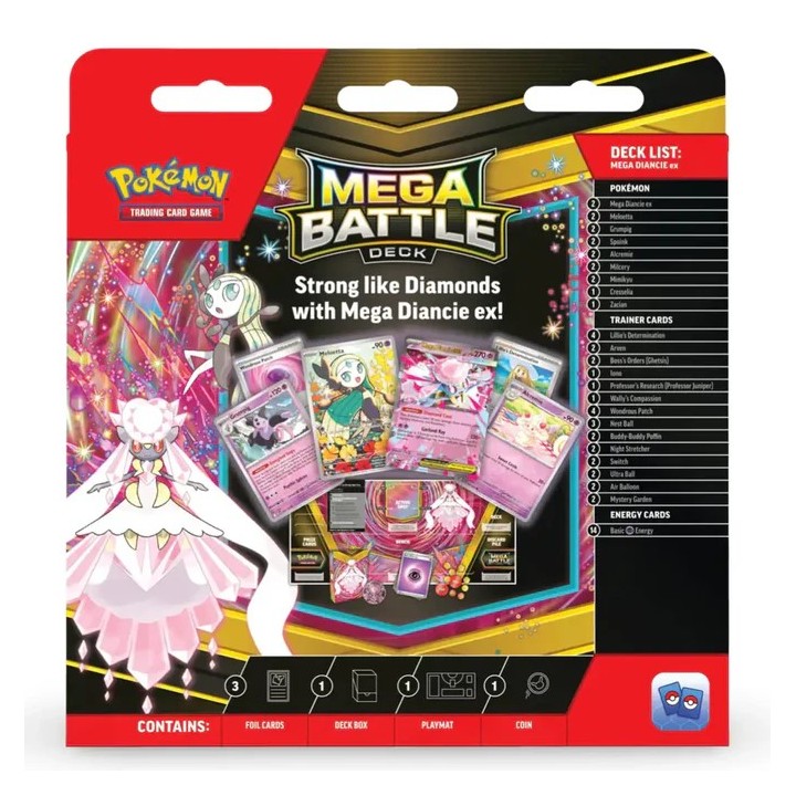 Pokemon Mega Diancie ex Rival Battle Deck