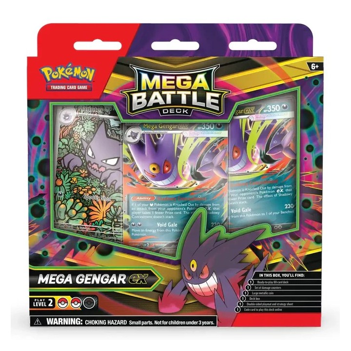 Pokemon Mega Battle Deck - Mega Gengar