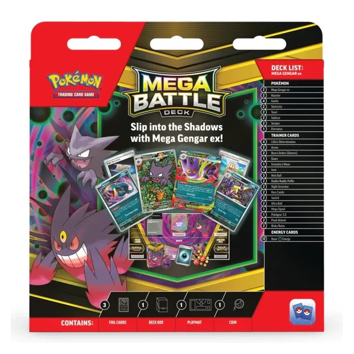 Pokemon Mega Battle Deck - Mega Gengar
