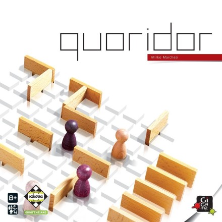 Επιτραπέζιο Παιχνίδι Quoridor για 2-4 Παίκτες 8+ Ετών Kaissa(KA115548)