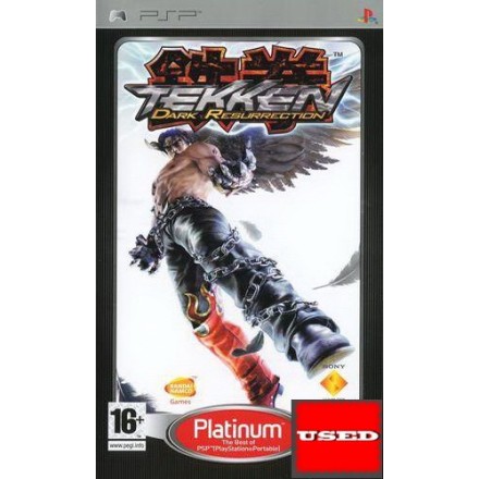 TEKKEN DARK RESURRECTION PLATINUM PSP Used-Μεταχειρισμένο