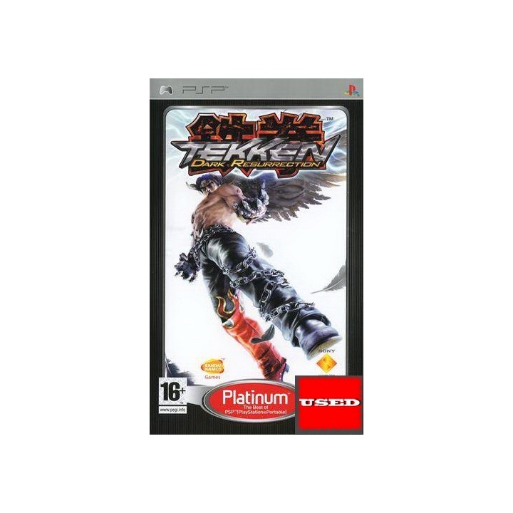 TEKKEN DARK RESURRECTION PLATINUM PSP Used-Μεταχειρισμένο