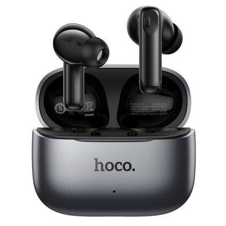 Hoco EQ27 ANC+ENC Bluetooth Earphones με Έξυπνο Μεταφραστή AI Μαύρο Μαύρα