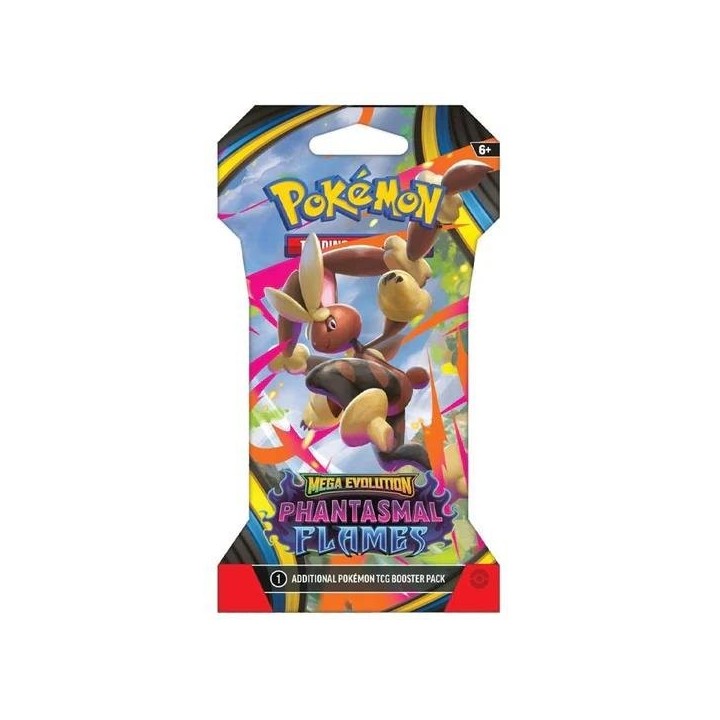Pokemon TCG Mega Evolution: Phantasmal Flames - Sleeved Booster