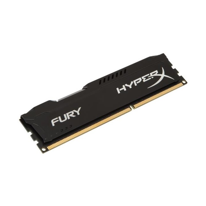 HyperX Fury Black 8GB DDR3-1866MHZ CL10 DIMM (HX318C10FB/8) Μνήμη RAM