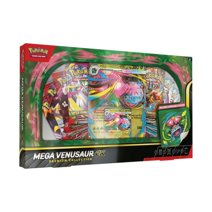 Pokémon Trading Card Game (TCG): Mega Venusaur ex Premium Collection