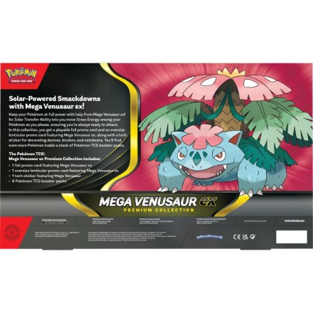 Pokémon Trading Card Game (TCG): Mega Venusaur ex Premium Collection