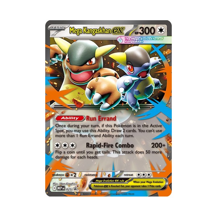 Pokémon Trading Card Game (TCG): Mega Kangaskhan Ex Box