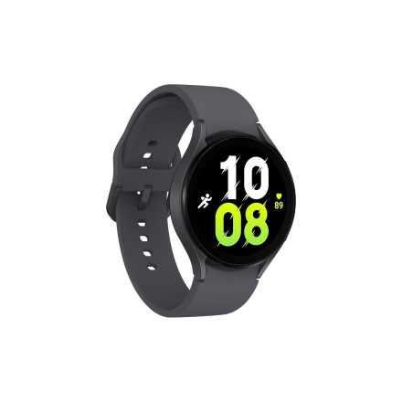 Samsung Galaxy Watch5 Aluminium 44mm Αδιάβροχο με Παλμογράφο (Graphite)