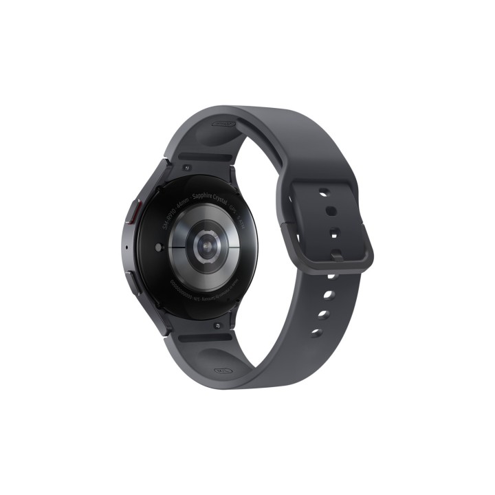 Samsung Galaxy Watch5 Aluminium 44mm Αδιάβροχο με Παλμογράφο (Graphite)