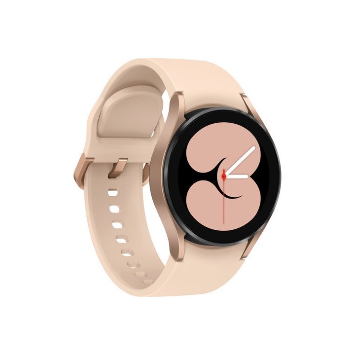 Samsung Galaxy Watch4 Aluminium 40mm Αδιάβροχο με Παλμογράφο (Pink Gold)