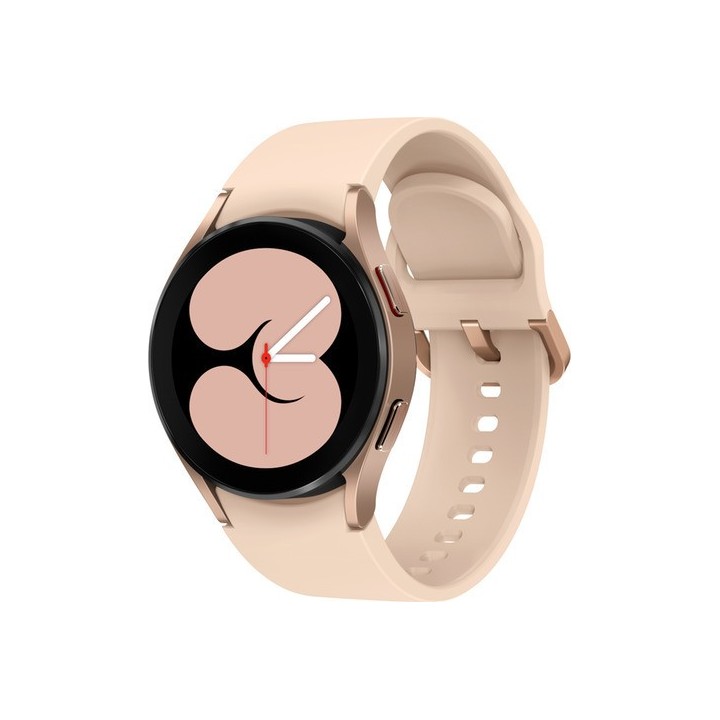 Samsung Galaxy Watch4 Aluminium 40mm Αδιάβροχο με Παλμογράφο (Pink Gold)