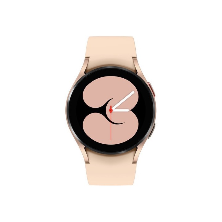 Samsung Galaxy Watch4 Aluminium 40mm Αδιάβροχο με Παλμογράφο (Pink Gold)