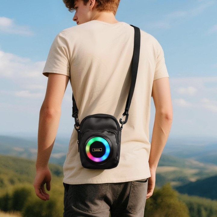 HOCO HC41 Speaker Premium Wireless Sports 8W (Support TF, USB, AUX) Μαύρο