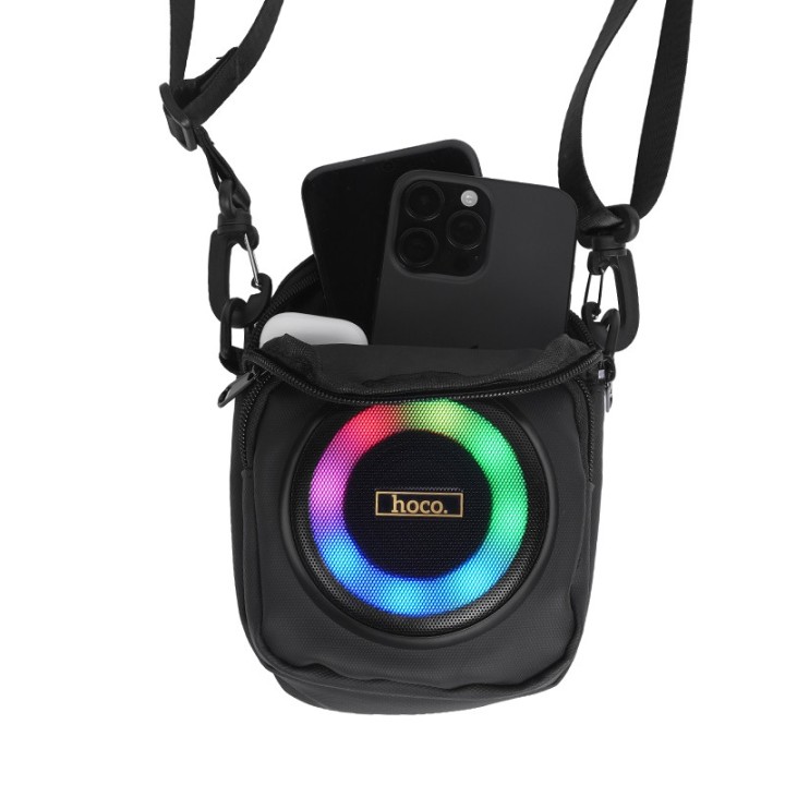 HOCO HC41 Speaker Premium Wireless Sports 8W (Support TF, USB, AUX) Μαύρο