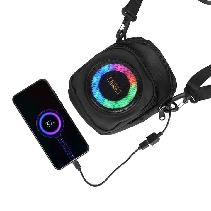 HOCO HC41 Speaker Premium Wireless Sports 8W (Support TF, USB, AUX) Μαύρο