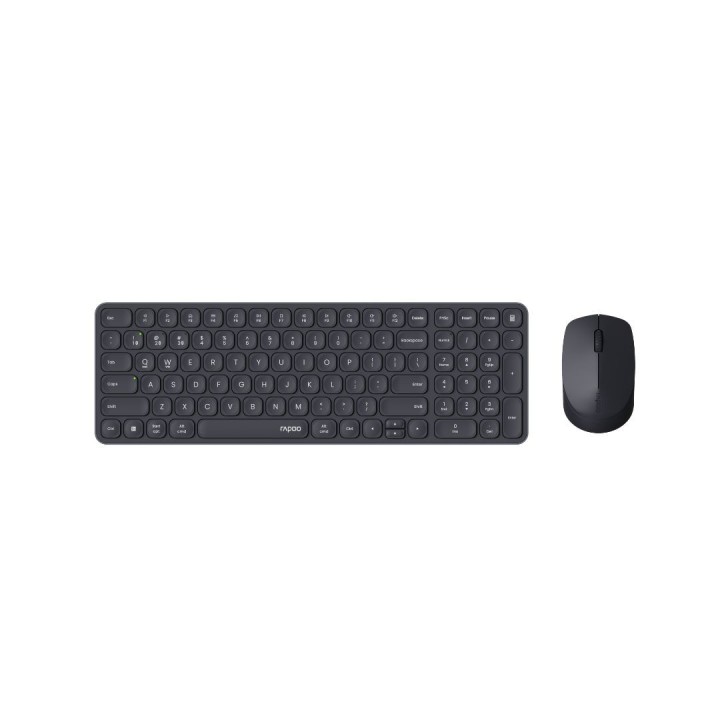Rapoo 9310M Multi-mode Wireless Keyboard GR (Black)